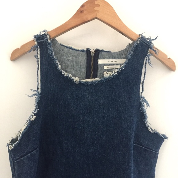 Tularosa Scarlett Denim Tank Sz S - Picture 5 of 8